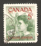 Stamps Canada -  319 - centº del nacimiento de la poetisa emily pauline johnson