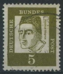 Stamps Germany -  Scott 824 - Portarretrato