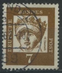 Stamps Germany -  Scott 825 - Portarretrato
