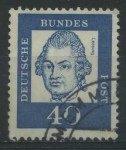 Stamps Germany -  Scott 832 - Portarretrato
