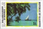Sellos de Asia - Maldivas -  