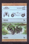 Stamps Saint Kitts and Nevis -  serie- Lideres del mundo