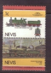 Stamps America - Saint Kitts and Nevis -  serie- Lideres del mundo