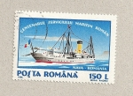 Stamps Romania -  Cenetenario Sevicio Marítimo