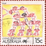 Stamps Australia -  LIVING TOGETHER