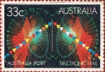 Sellos de Oceania - Australia -  ELECTRONIC MAIL