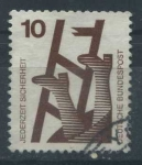 Stamps Germany -  Scott 1075 - Riesgos Laborales