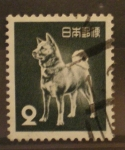 Stamps : Asia : Japan :  perro