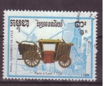 Stamps Asia - Cambodia -  serie- Coches tirados por caballos