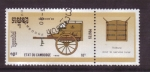 Stamps Cambodia -  serie- Transporte de correo