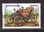Stamps Cambodia -  serie- Vehículos antiguos