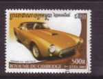 Stamps Cambodia -  serie- Vehículos