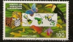 Stamps : Europe : Germany :  schutzt die tropischen lebensraume