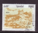 Stamps Asia - Cambodia -  serie- 500 años descubrimiento de America