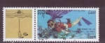 Sellos de Asia - Camboya -  serie- 540 aniv. nacimiento Da Vinci