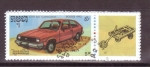 Stamps Cambodia -  serie- 540 aniv. nacimiento Da Vinci