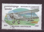 Stamps Asia - Cambodia -  serie- Aviones antiguos