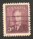 Stamps Canada -  233 - george VI
