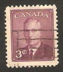 Sellos de America - Canad -  233 - george VI