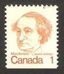Stamps Canada -  508 a a - macdonald, primer ministro