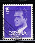 Stamps Spain -  2395P JUAN CARLOS I (Fosforescente)(141)