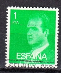 Stamps Spain -  E2390P JUAN CARLOS I (Fosforescente)(143)