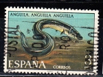 Stamps Spain -  E2405 FAUNA : Anguila (148)