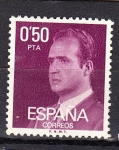 Stamps Spain -  E2389 JUANCARLOS I (Fosforescente) (165)