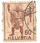 Stamps Switzerland -  Helvetica