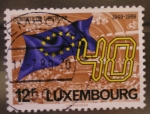 Stamps : Europe : Luxembourg :  consejo de europa