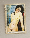 Sellos del Mundo : Africa : Guinea_Ecuatorial : Pintura Desnudo acodado