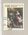 Stamps Guinea Bissau -  Adoración de los reyes magos