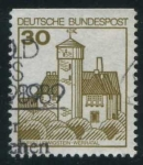 Stamps : Europe : Germany :  Scott 1234 - Castillos
