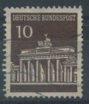 Stamps Germany -  Scott 952 - Puerta de Brandeburgo
