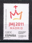Stamps Spain -  Edifil  4656  Jornada Mundial de la Juventud, Madrid 2011.  