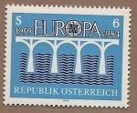 Stamps : Europe : Austria :  EUROPA - 25 aniversario de la CEPT  -  el Puente