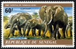 Stamps : Africa : Senegal :  SENEGAL - Parque Nacional Niokolo-Koba