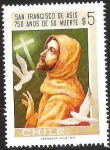 Stamps Chile -  750 AÑOS MUERTE DE SAN FRANCISCO DE ASIS