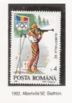 Stamps Romania -  Biatlon