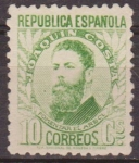 Stamps Europe - Spain -  ESPAÑA 1932 664 Sello º Personajes Joaquin Costa 10c Republica Española