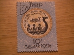 Stamps : Europe : Hungary :  olimpiada roma