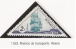 Stamps Monaco -  Medios Transporte - Velero