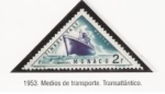Stamps Monaco -  Medios Transporte -Transatlantico