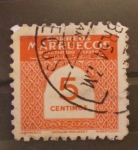 Stamps : Africa : Morocco :  protectorado español