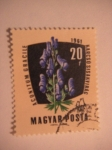 Stamps Hungary -  aconitum gracile