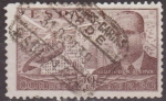 Stamps : Europe : Spain :  ESPAÑA 1941 943 Sello º Juan de la Cierva y Autogiro 50c