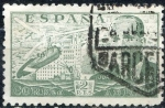 Stamps : Europe : Spain :  ESPAÑA 1941 945 Sello º Juan de la Cierva y Autogiro 2p