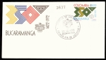 Stamps Colombia -  SOBRE PRIMER DIA DE SERVICIO