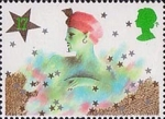 Stamps United Kingdom -  Genie