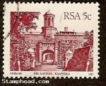 Stamps South Africa -  Die Kasteel, Kaapstad